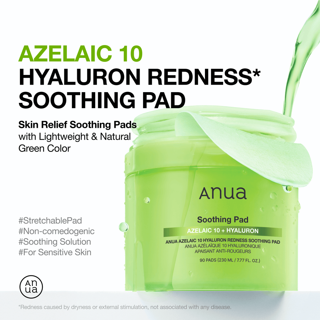 Azelaic 10 Hyaluron Redness Soothing Pad